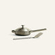 mini brushed titanium fry pan